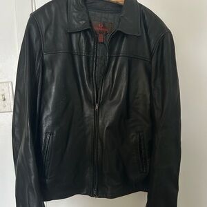 Danier Black Leather Jacket